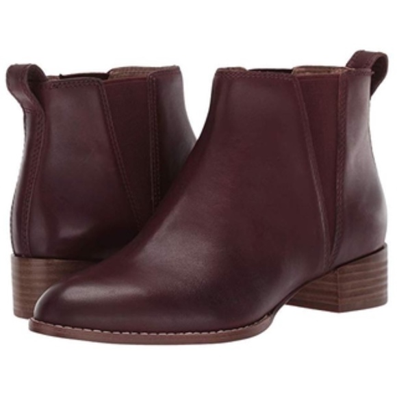 Madewell Shoes - New MADEWELL The Carina Boot Dark Cabernet Leather
